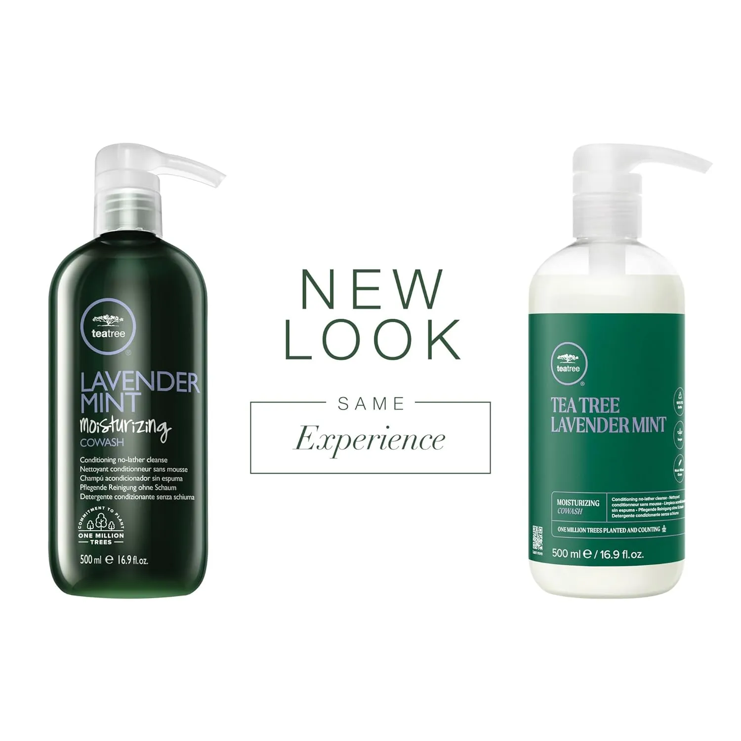Tea Tree Lavender Mint Moisturizing Cowash, Cleansing Conditioner, For Coarse, Curly   Dry Hair