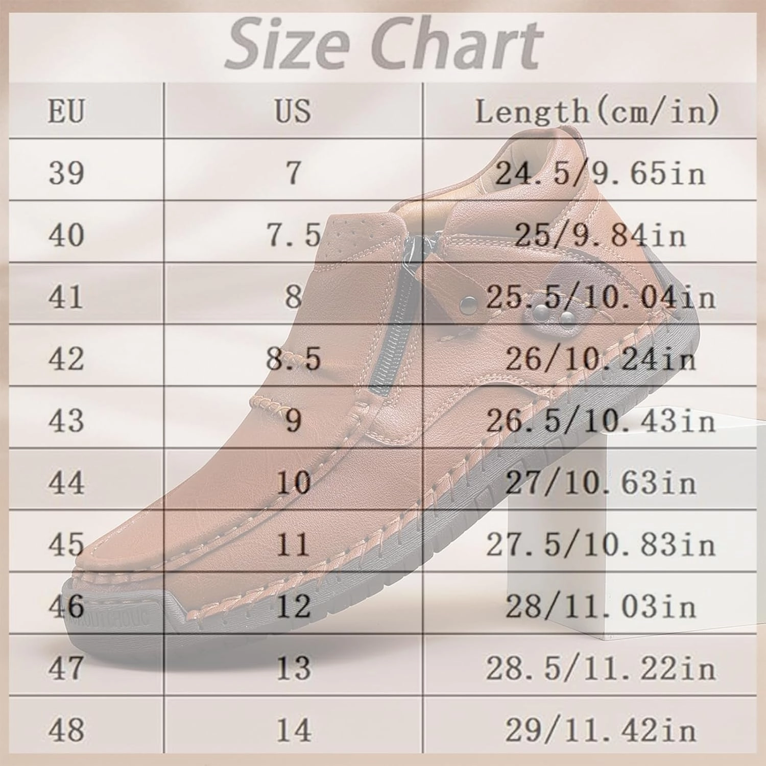 The First Young Shoes Men, Wide Toe, Arch Support, Men’s Handmade Premium Leather Slip-On Driving Boots Travel & Outdoor
