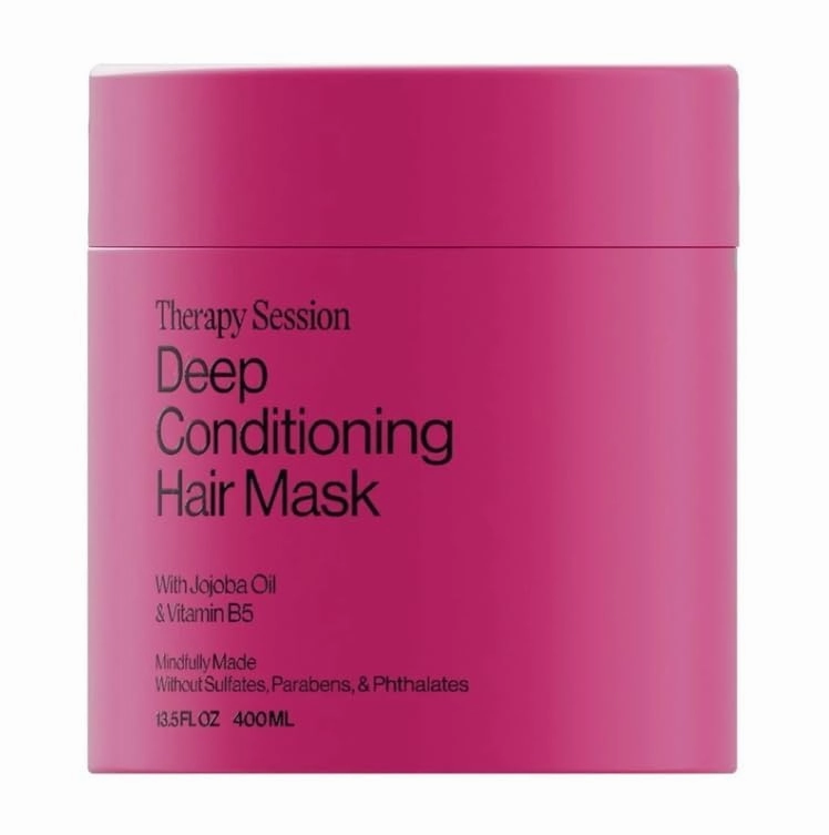Therapy Session Deep Conditioning Hair Mask, Repair & Hydrate with Jojoba Oil & Vitamin B5 13.5oz (Pack of 1)