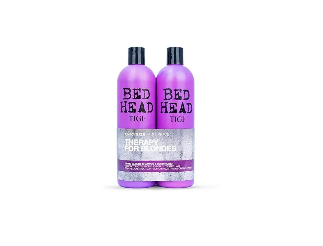 Tigi Tigi Bed Head Dumb Blonde Shampoo & Reconstructor Conditioner Duo Pack, 50 Oz