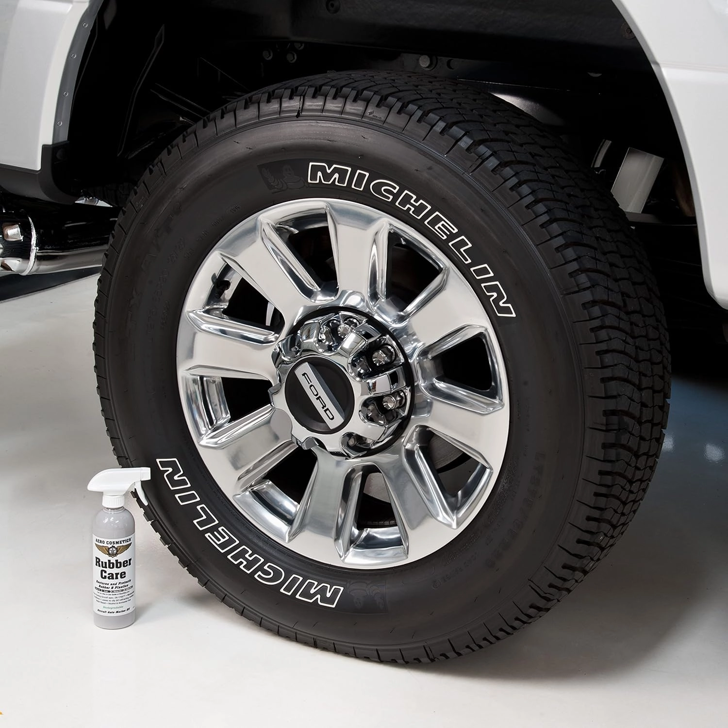 Tire Dressing, Tire Protectant, No Tire Shine, No Dirt Attracting Residue 32oz Natural Satin/Matte Finish, Aircraft Grade Rubber Tire Care Conditioner, Better Than Automotive Products