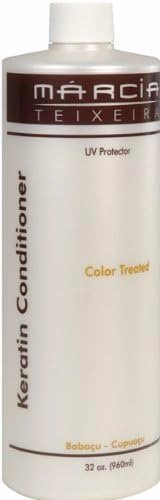 Treated Conditioner (Color-Safe, Sulfate-free, Sodium Choloride-free, Paraben-free) Keratin Care by Marcia Teixeira Brazilian Keratin Treatment