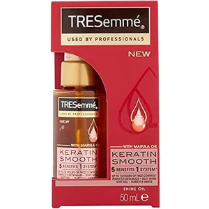 TRESemmé Pro Collection Keratin Smooth Shine Oil with keratin and marula oil for soft, shiny, frizz-free hair 50 ml