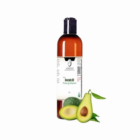 uh*Roh*Muh Premium Organic Avocado Oil – Cold-Pressed & Virgin | Pure Avocado Hair Oil, Hydrating & Moisturizer for Skin & Hair | Rich in Vitamins & Antioxidants | Cooking & Aromatherapy Use | 8 Fl Oz