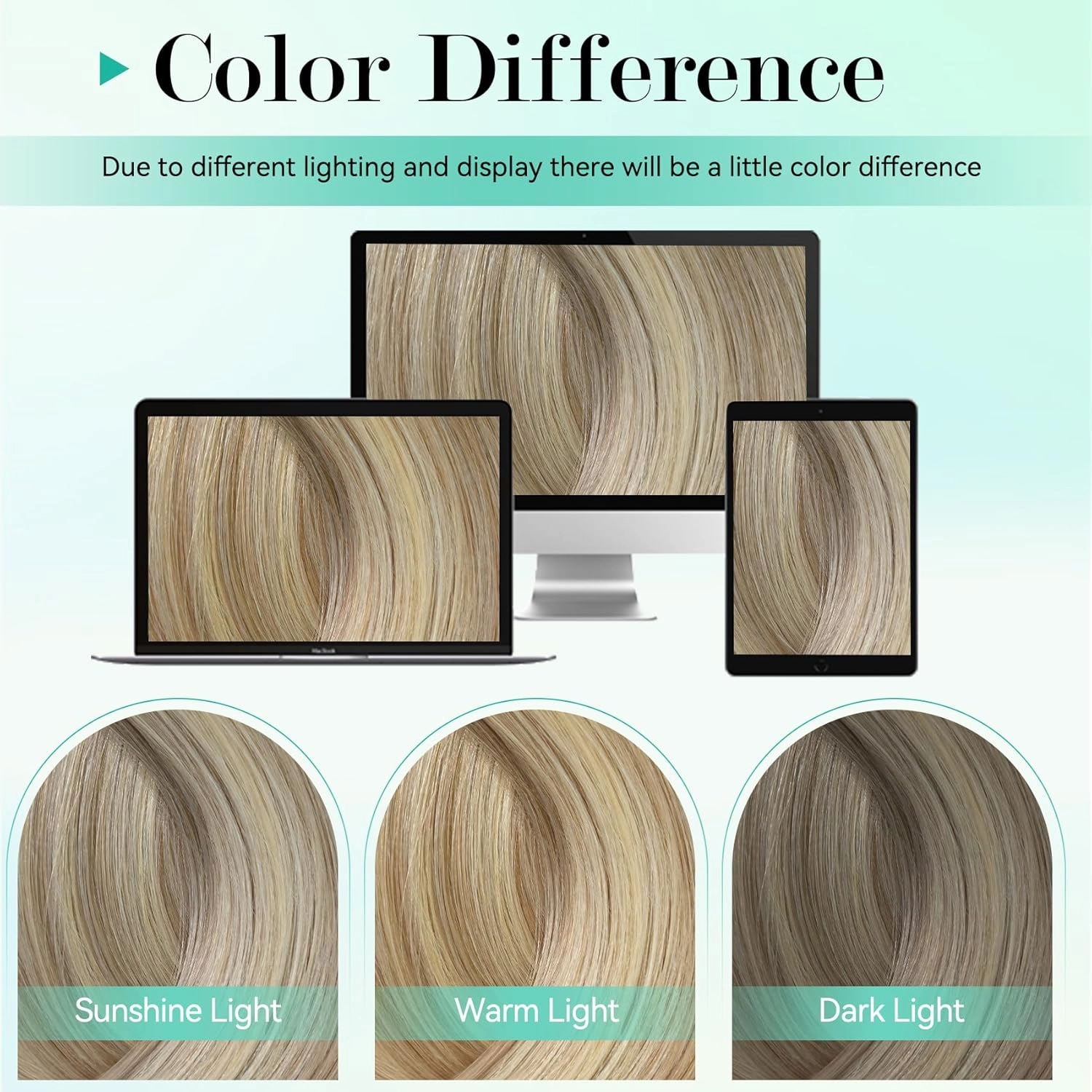 Ukira Ash Blonde Clip in Hair Extensions Real Human Hair, 15 Inch 70g 7pcs 18/613 Mixed Bleach Blonde Hair Extensions Remy Human Hair Clip in Extensions for Women, Natural Straight Remy Human Hair
