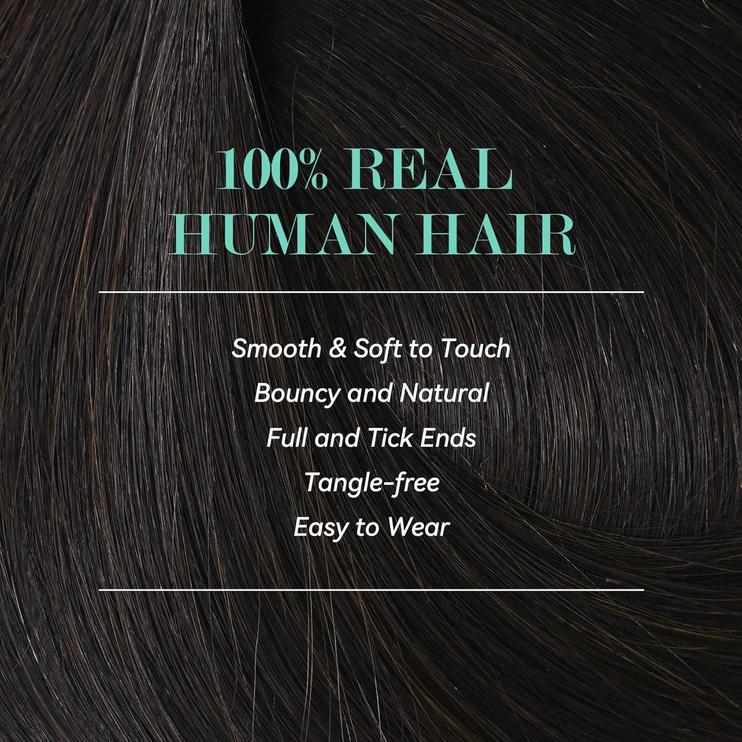 Ukira Dark Brown Hair Extensions for Women Real Human Hair, 22 Inch 70g 7pcs Brown Clip in Hair Extensions Real Human Hair, Soft Natural Straight Remy Human Hair Clip in Extensions