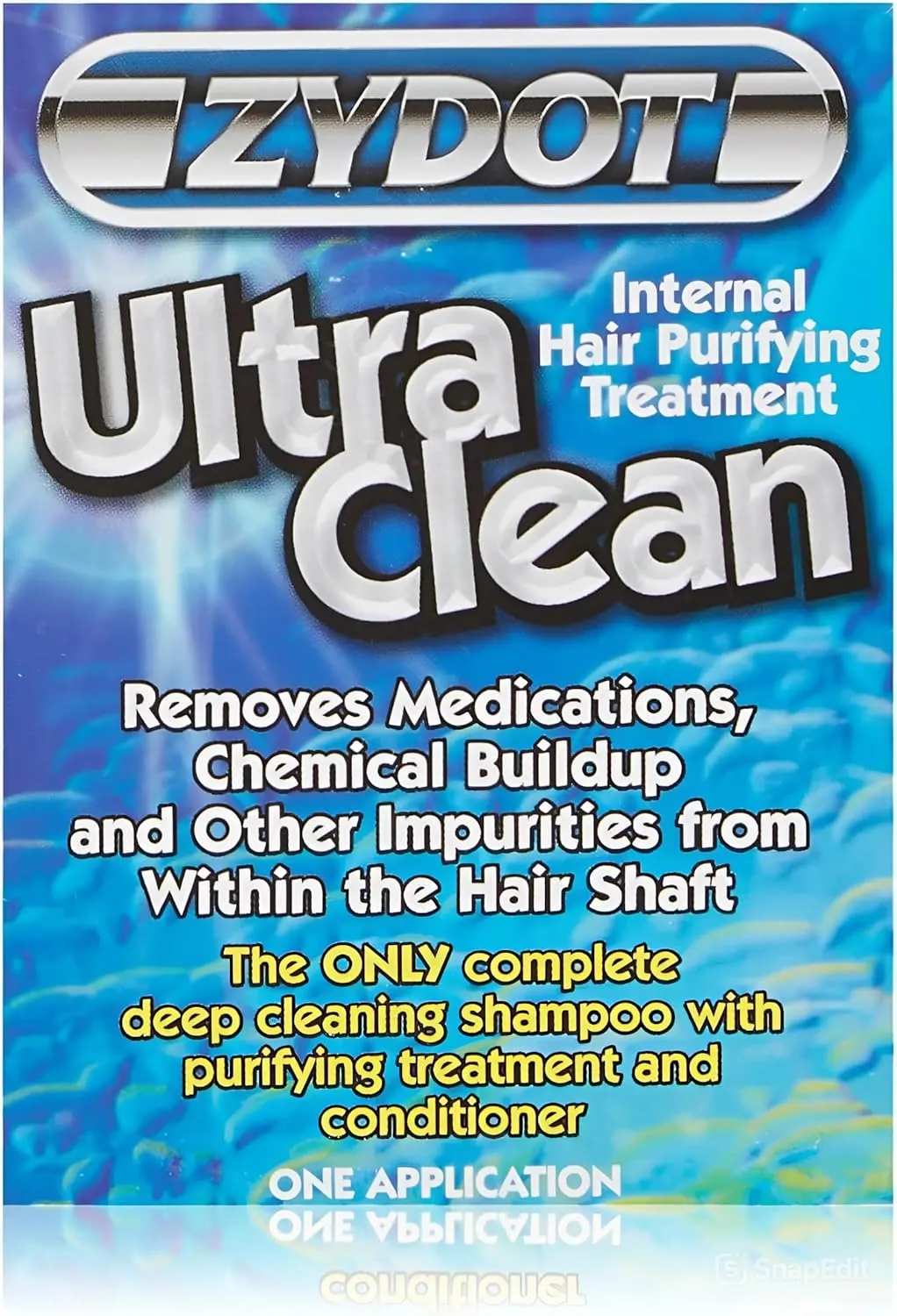 Ultra Clean Hair Detox Shampoo & Conditioner Kit, Removes Medications, Chemical Buildup & Impurities, Deep Cleansing Shampoo with Purifier & Conditioner for Hair Shaft Detox