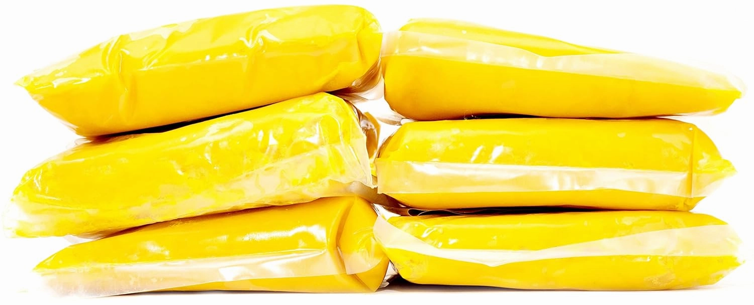 Unrefined African Shea Butter Yellow Creamy. 100% Pure, Raw, Grade A, Vegan, & Organic. Moisturizing butter for all skin types and hair textures. (5 lb)