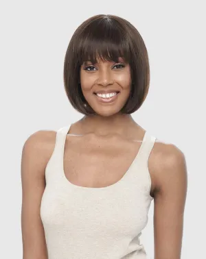 VANESSA HH AGNES (1 Jet Black) Vixen 100% Human Hair Full Wig