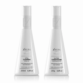 Vello Home Care | Biomimetic Hair Fertilization Therapy | Combats Hair Loss | Restores Vitality | Ideal for Men and Women with Capillary Atrophy | Set of 2
