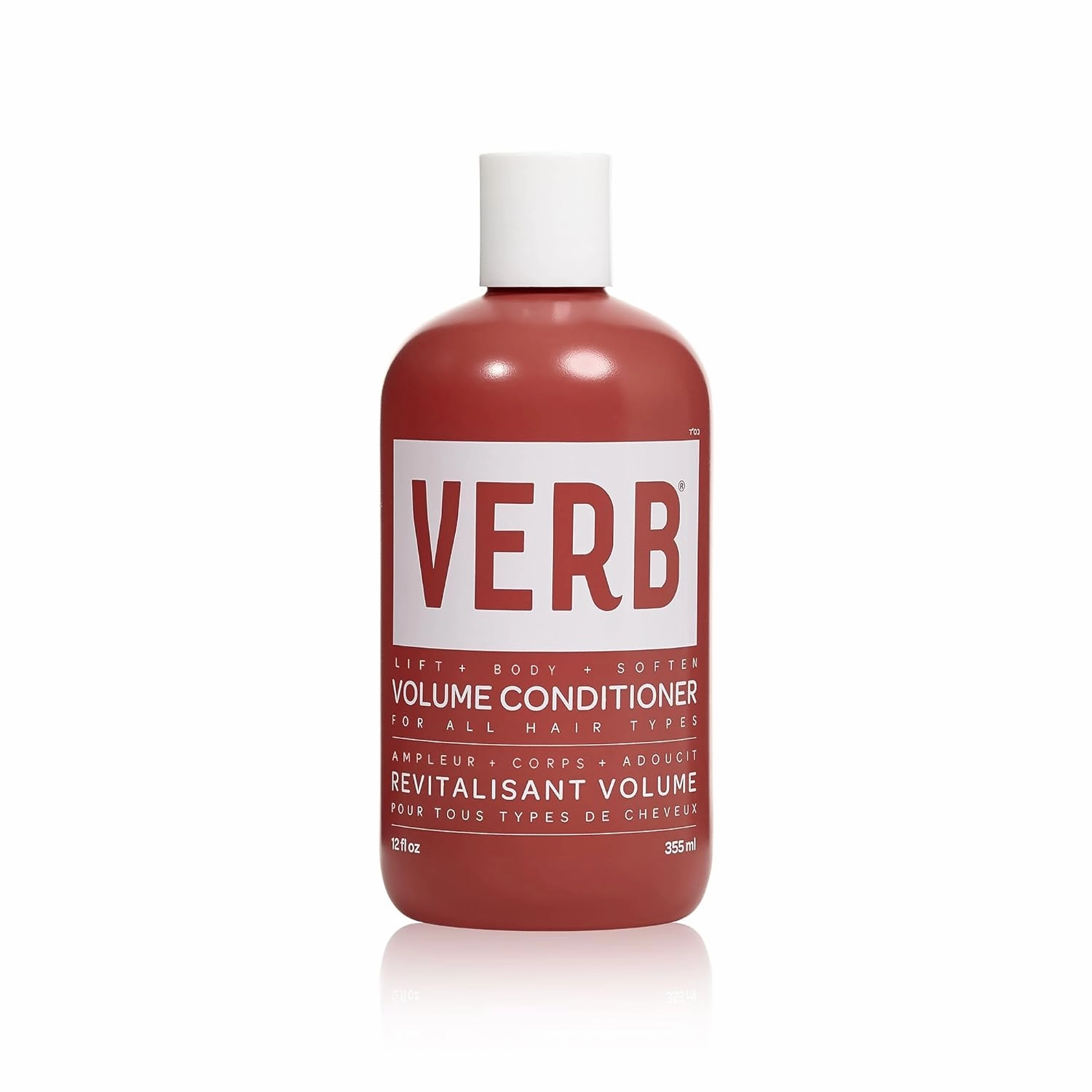 VERB Volume Conditioner - Softens, Detangles   Lifts Flat Hair- Sulfate, Paraben and Gluten Free