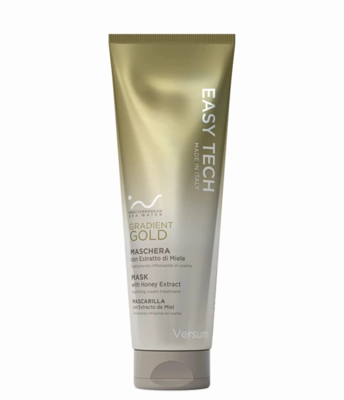 Versum Hair Mask Gradient Gold Tone - Color Depositing Hairmask for Natural and Colored Hair - Deep Nourishment and Shine Hydrating Mask - Color Toning & Deep Conditioning Hairmask (280ml)
