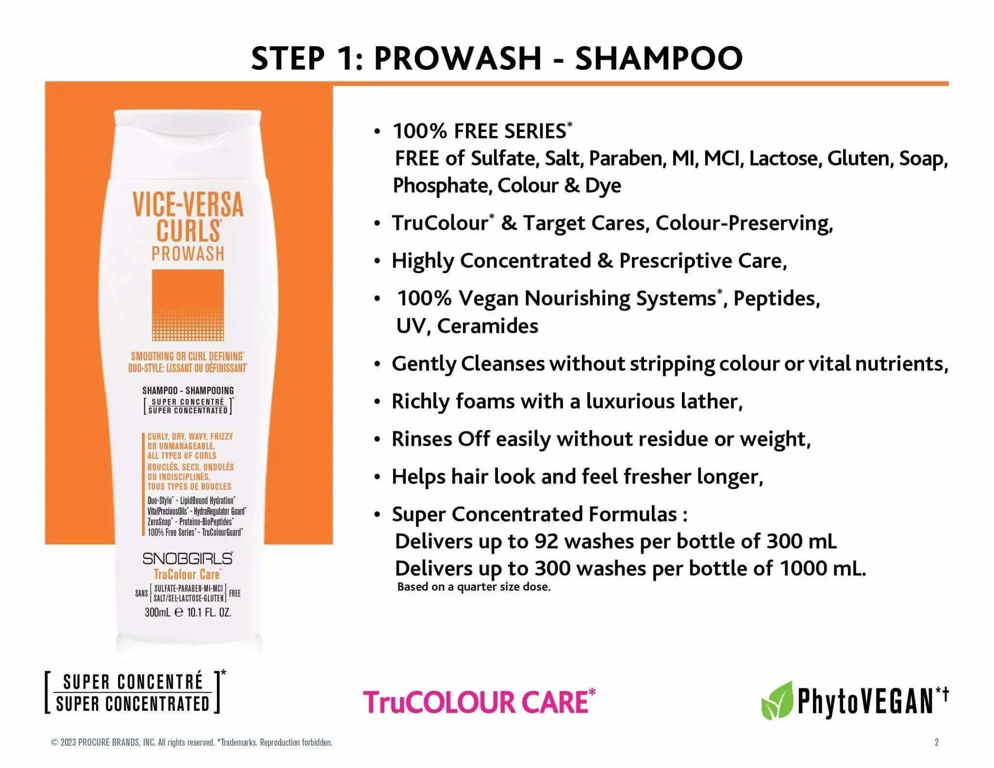 VICE-VERSA CURLS Shampoo Conditioner Duo