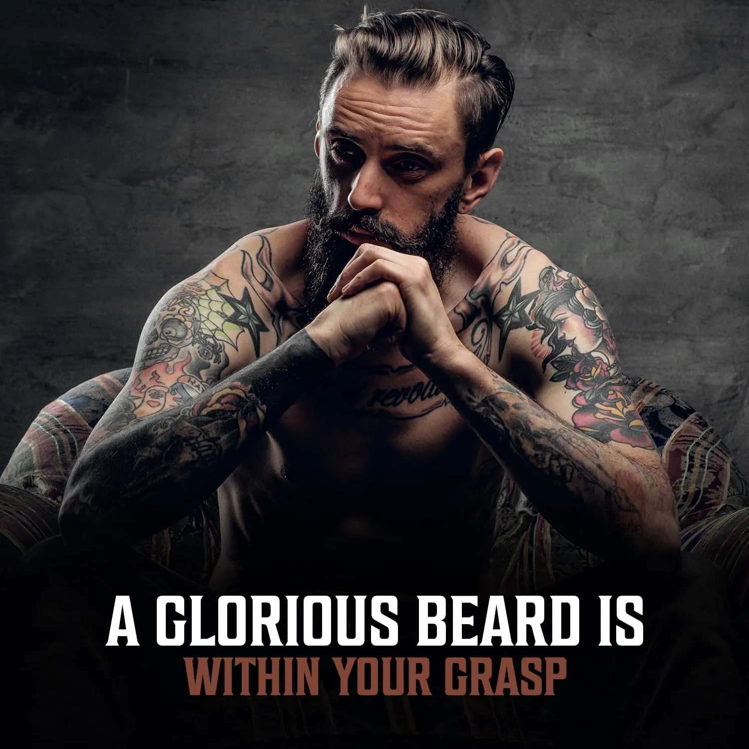 Viking Revolution Beard Oil for Men 3 Pack - Natural Mens Beard Oil Variety Set 2 - Sandalwood, Unscented and Bay Rum Scents - Beard Conditioning and Moisturizing for a Healthy Beard (3 Pack, 1oz)
