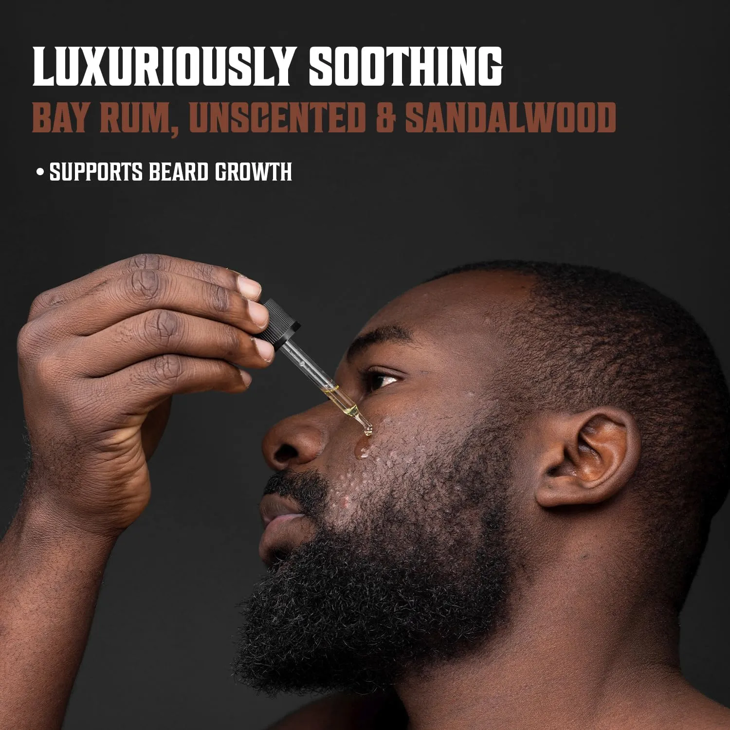 Viking Revolution Beard Oil for Men 3 Pack - Natural Mens Beard Oil Variety Set 2 - Sandalwood, Unscented and Bay Rum Scents - Beard Conditioning and Moisturizing for a Healthy Beard (3 Pack, 1oz)