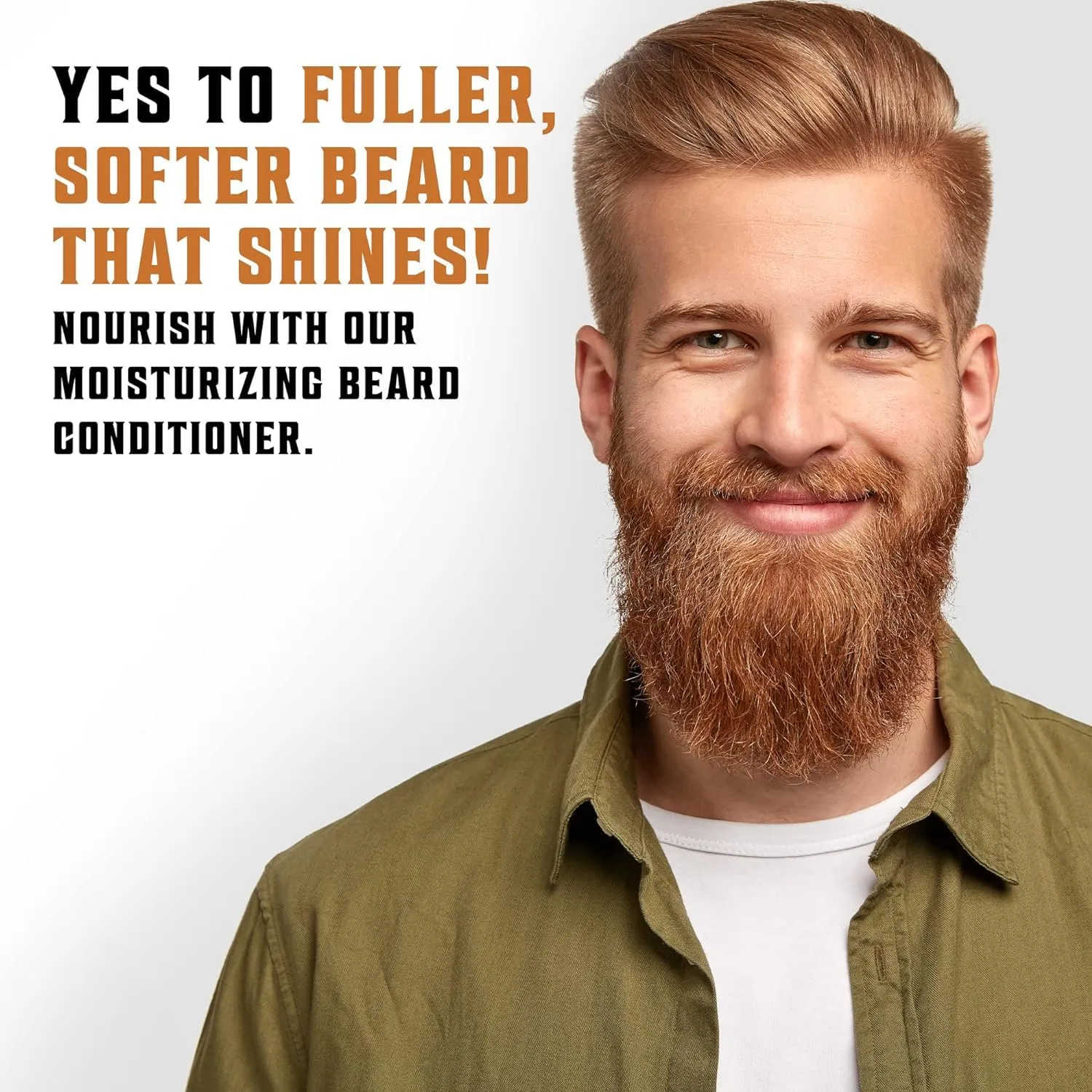 Viking Revolution Beard Wash & Beard Conditioner Set with Argan & Jojoba Oils - Softens and Strengthens - Natural Sandalwood Scent - Beard Shampoo with Beard Oil (17 oz)