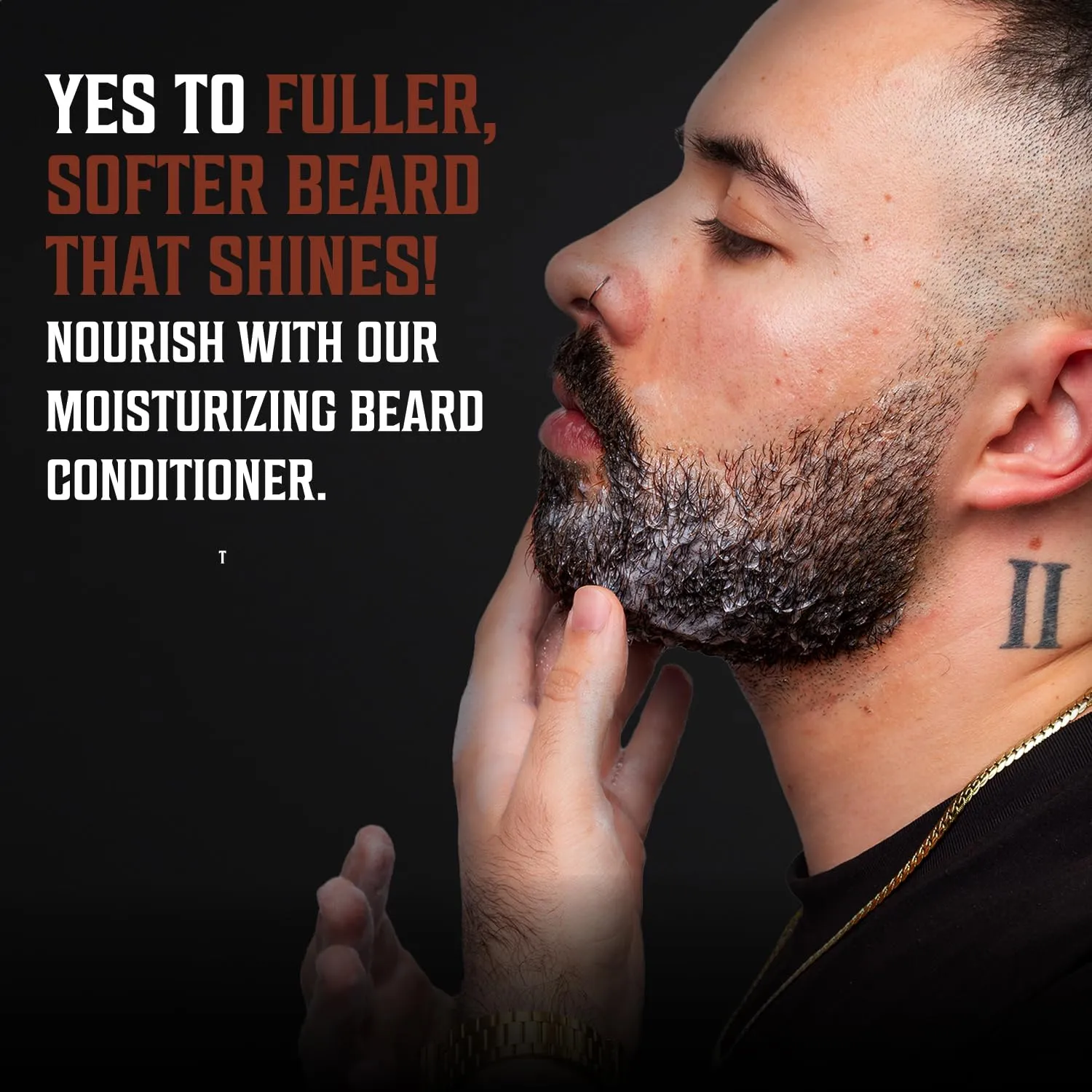 Viking Revolution Beard Wash and Beard Conditioner for Men with Argan Oil and Jojoba Oil - Beard Softener and Strengthener Beard Care Beard Shampoo and Conditioner with Beard Oil (10oz, Majestic Oud)