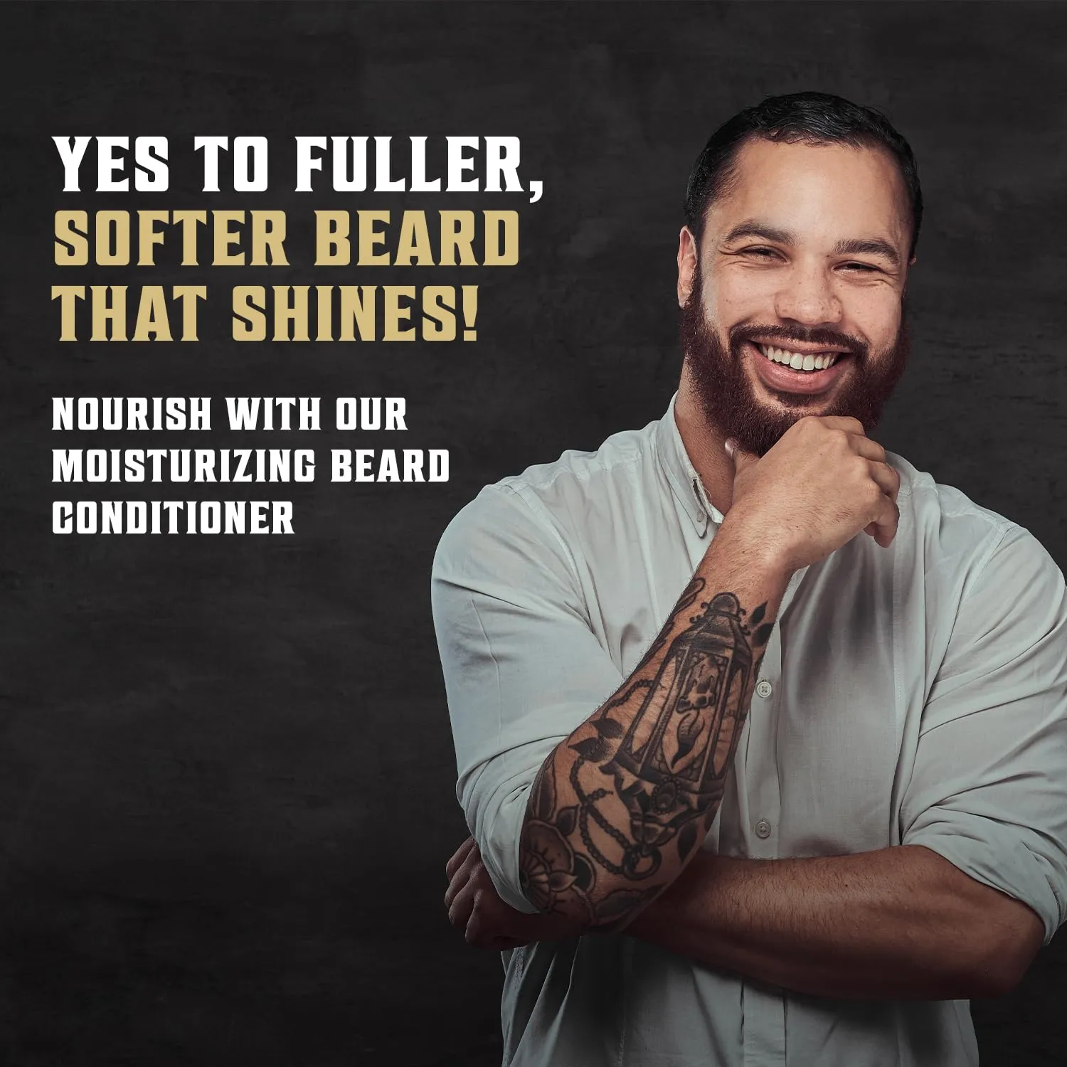 Viking Revolution Beard Wash and Beard Conditioner for Men with Argan Oil and Jojoba Oil - Beard Softener and Strengthener Beard Care Beard Shampoo and Conditioner with Beard Oil (17oz Spiced Vanilla)