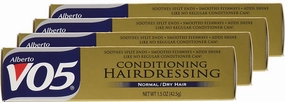 VO5 Cond Hairdressing NORM/DRY 1.5 OZ (Pack of 4)