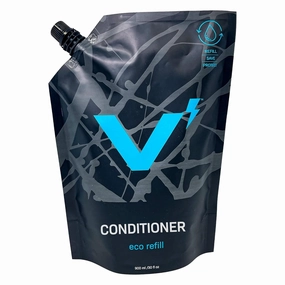 VOLT Conditioner - Bio-Based Natural Formula with Organic Coconut Oil & Vitamin B5, Fragrance-Free, 30 Oz (900ml) Refill Pack
