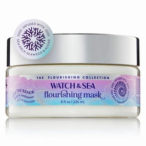 Watch & Sea Deep and Continuous Flourishing Hair Mask - Deep Conditioning Hair Mask for All Hair Types - Infused with Seaweed and Sea Kelp - 8 oz