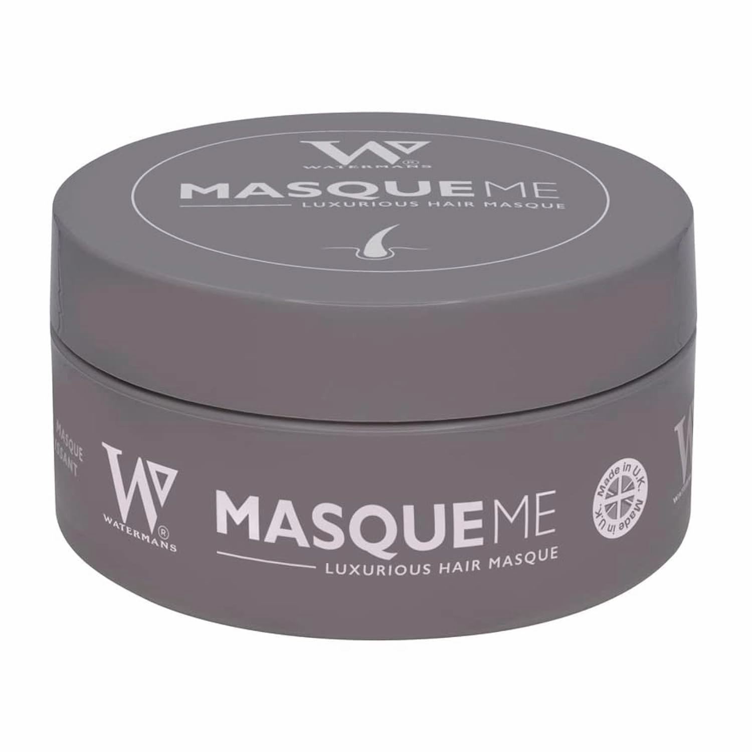 Watermans Hydrating Rosemary & Argan Oil Hair Mask and Deep Conditioner for Dry or Damaged Hair with Niacinamide, Provitamin B5, Caffeine, B3, B6, B7, C, E (6.76 fl oz)