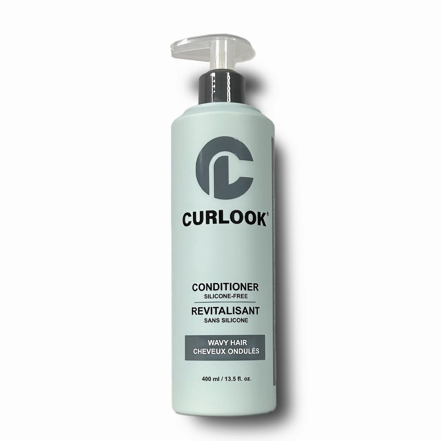 Wavy Hair Conditioner | Silicone-Free - 400ml (13.5 oz) | Provides Softness & Shine to Define Waves | Made in Canada Curly Hair Products