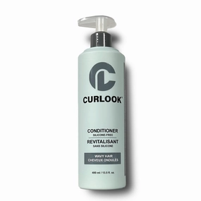 Wavy Hair Conditioner | Silicone-Free - 400ml (13.5 oz) | Provides Softness & Shine to Define Waves | Made in Canada Curly Hair Products