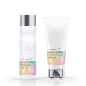 Wella Professionals ColorMotion , Color Protection Shampoo   Conditioner Set, For Colored Hair, Preserves Smoothness and Shine While Strengthening   Moisturizing Hair