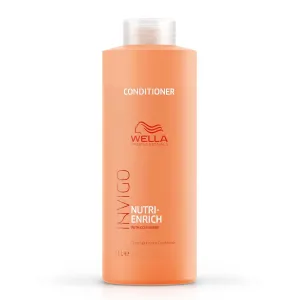 WELLA PROFESSIONALS Invigo Nutri-Enrich Conditioner| Deep Nourishing & Moisturizing Conditioner| For Dry & Damaged Hair| 33.8 Fl Oz