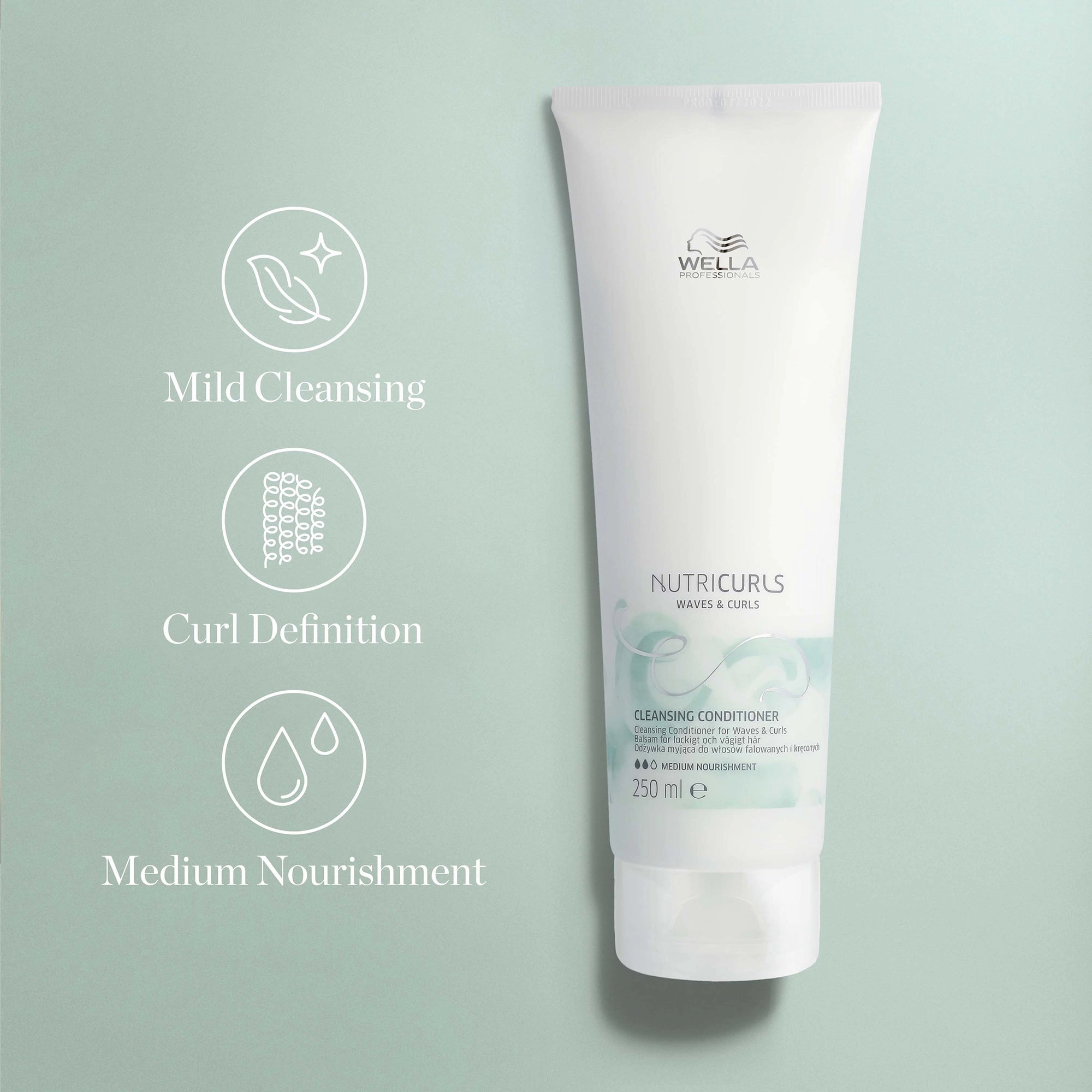 Wella Professionals Care Nutricurls Cleansing Conditioner for Waves and Curls 200ml