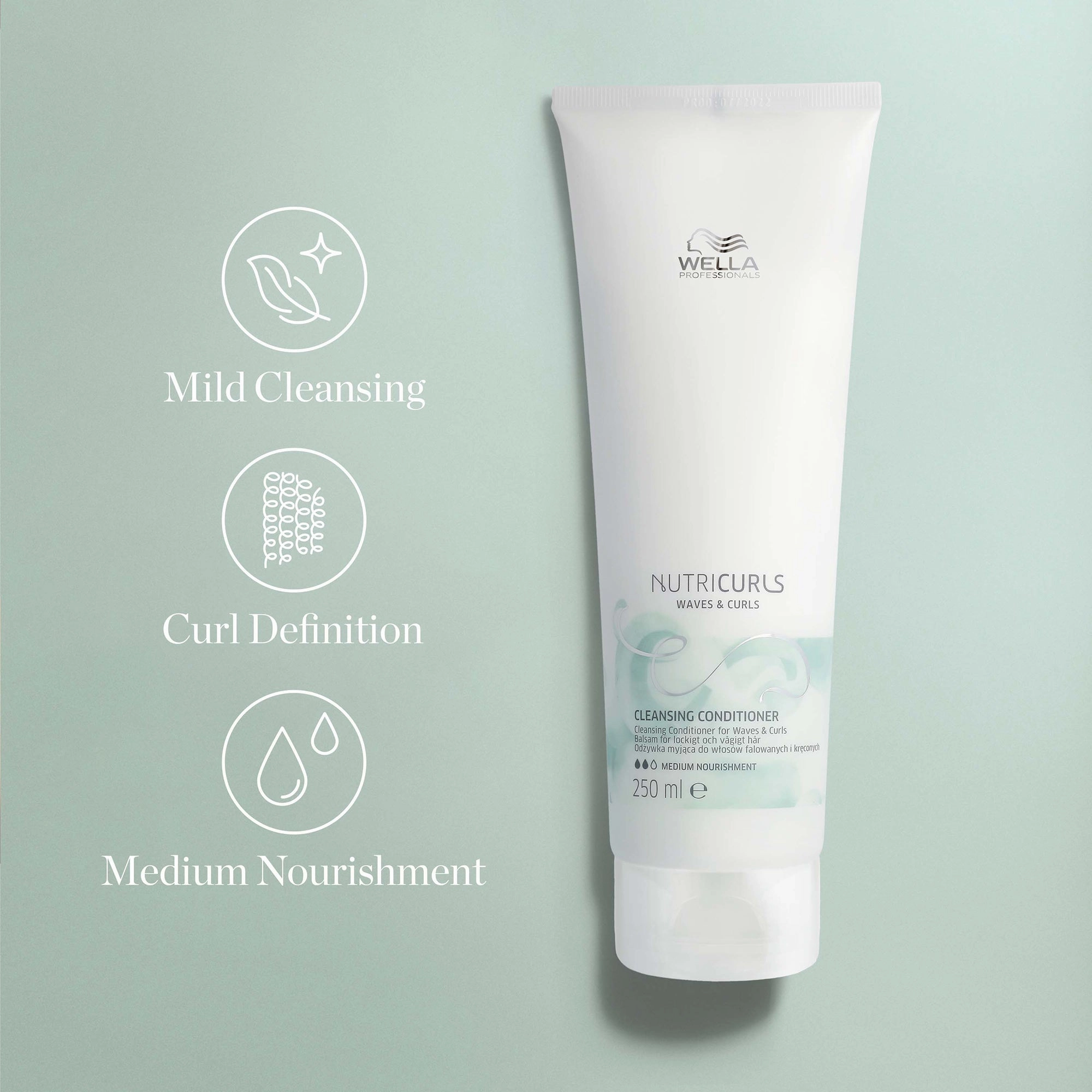 Wella Professionals Care Nutricurls Cleansing Conditioner for Waves and Curls 200ml