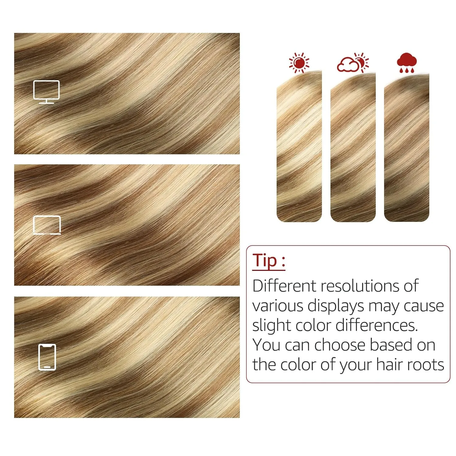 Wire Hair Extensions 70g Straight Hair Extensions Walnut Brown to Ash Brown and Golden Blonde Invisible Wire Hair Extensions Real Human Hair Extensions for Women 14inch(#3/8/22-14inch)