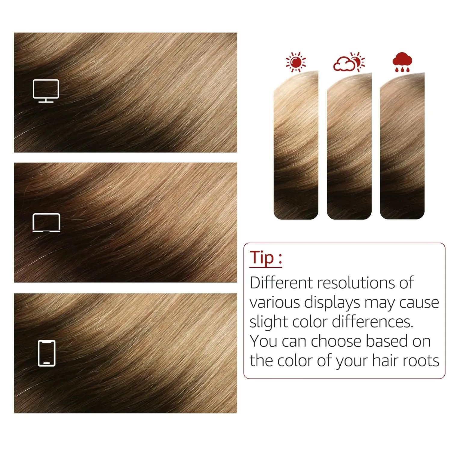 Wire Hair Extensions 70g Straight Human Hair Wire Extensions Dark Brown to Dirty Blonde Invisible Wire Hair Real Human Hair Brown Hair Extensions for Women 14inch(#2/6/18-14inch)