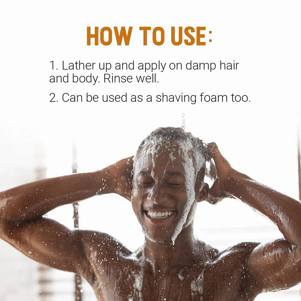 Woody's 3-in-1 Shampoo, Conditioner, & Body Wash for Men, 12 fl. oz., 1-Pack