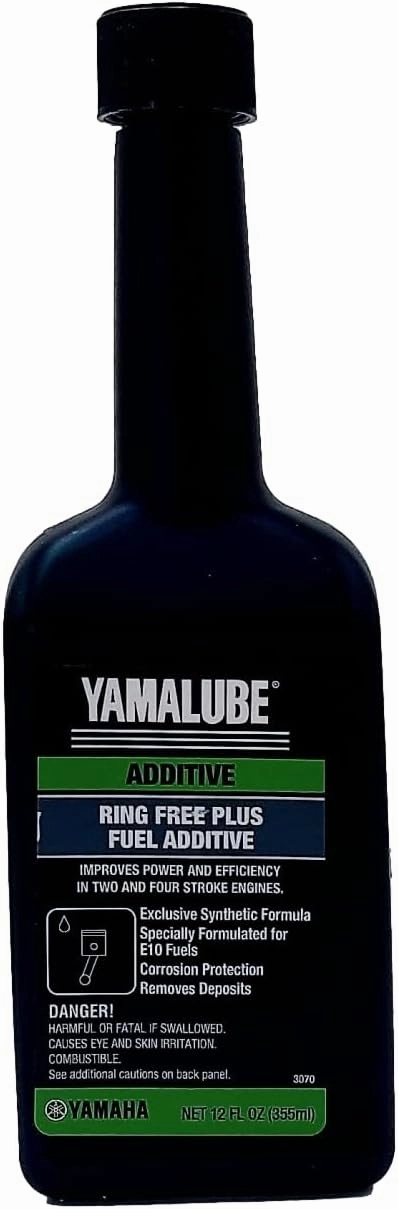 Yamaha New OEM Yamalube Outboard 12oz Ring Free Plus Fuel Additive, ACC-RNGFR-PL-12