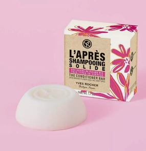 YVES ROCHER HAIR CARE THE CONDITIONER BAR 50 g. (ORGANIC FLOWER OILS)-NEW