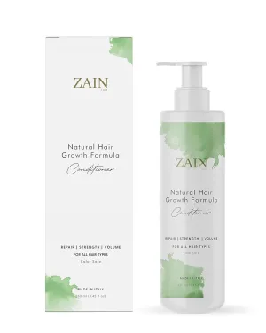 ZAIN1 Natural Hair growth Conditioner With Snail Mucin and jojoba oil. pH Level of 4.2 (Mimosa, 8.45 oz.)